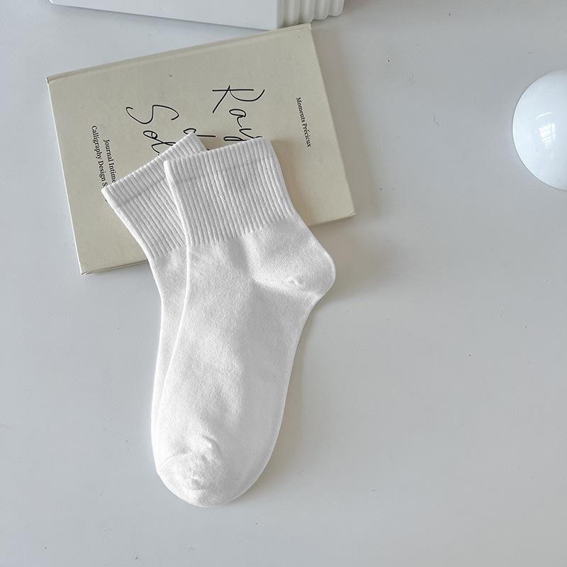 Женские носки конфетных цветов из чистого хлопка, антибактериальные, дышащие, не скатывающиеся - Универсальные короткие носки One Size
Женские носки конфетных цветов из чистого хлопка, антибактериальные, дышащие, не скатывающиеся - Универсальные короткие носки One Size