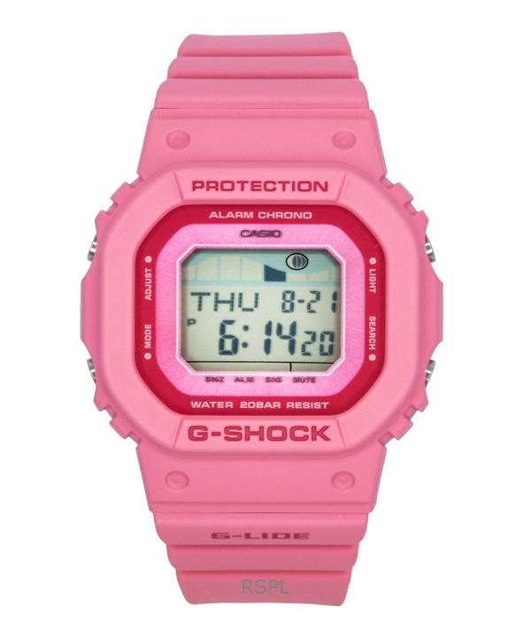 Casio G-Shock G-Lide Digital Bio-Based Resin Strap Quartz GLX-S5610-4 200M Women s Watch розовый
Casio G-Shock G-Lide Digital Bio-Based Resin Strap Quartz GLX-S5610-4 200M Women s Watch розовый