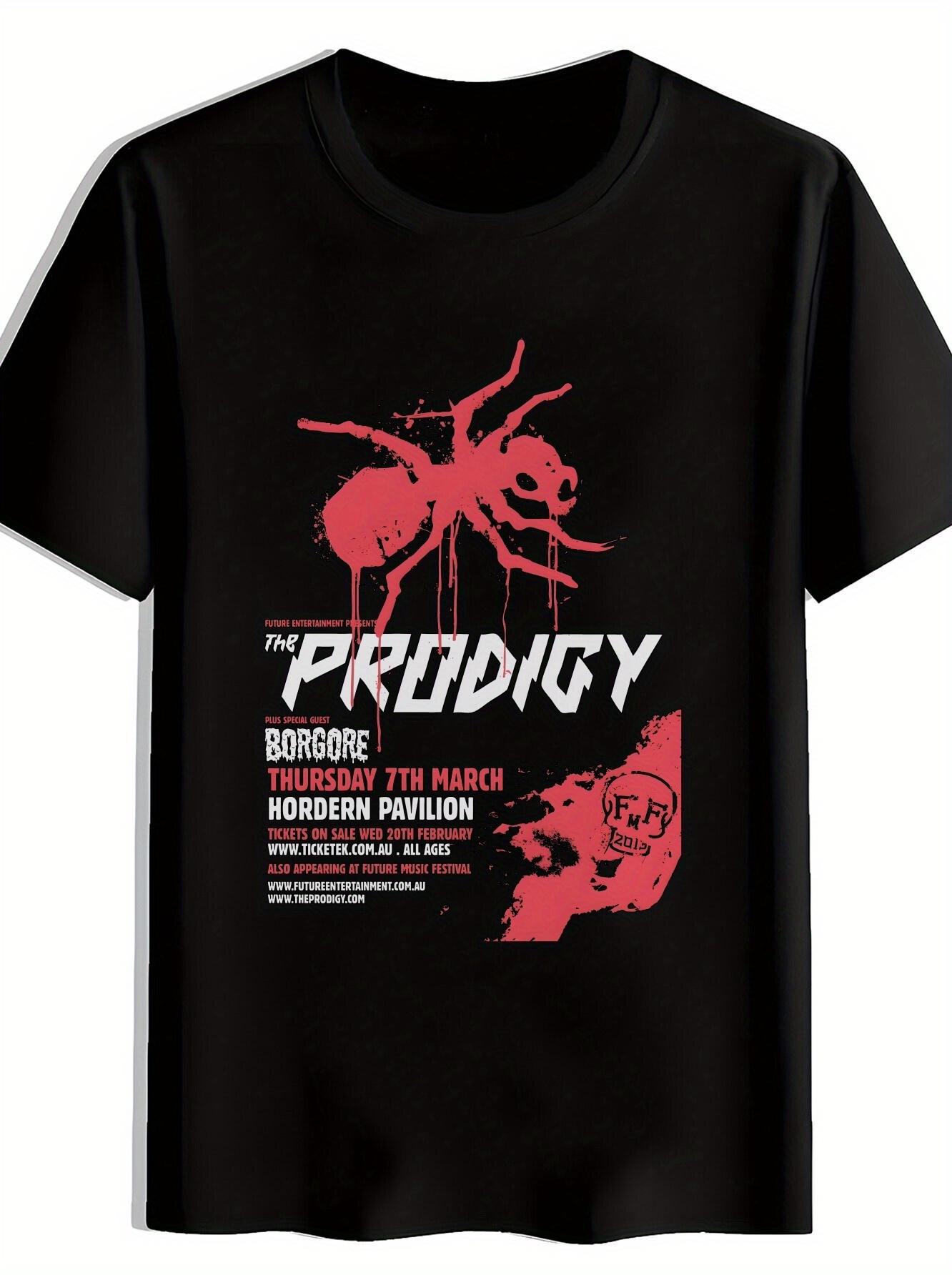 Черная футболка с графическим принтом The Prodigy - Короткий рукав XXXXL
Черная футболка с графическим принтом The Prodigy - Короткий рукав XXXXL