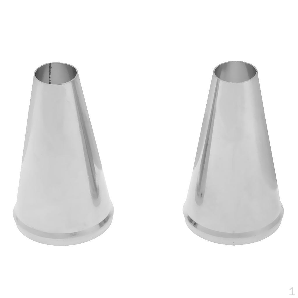 Set of 2 Russian Roses Cupcake Icing Piping Nozzle Tips Tools Silver#3
Set of 2 Russian Roses Cupcake Icing Piping Nozzle Tips Tools Silver#3