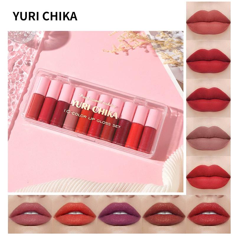 JYL 10 sets of pearl lip gloss, lip dye, lip gloss, moisturizing and long-lasting, cute mirror lipstick suit тілесний
JYL 10 sets of pearl lip gloss, lip dye, lip gloss, moisturizing and long-lasting, cute mirror lipstick suit тілесний