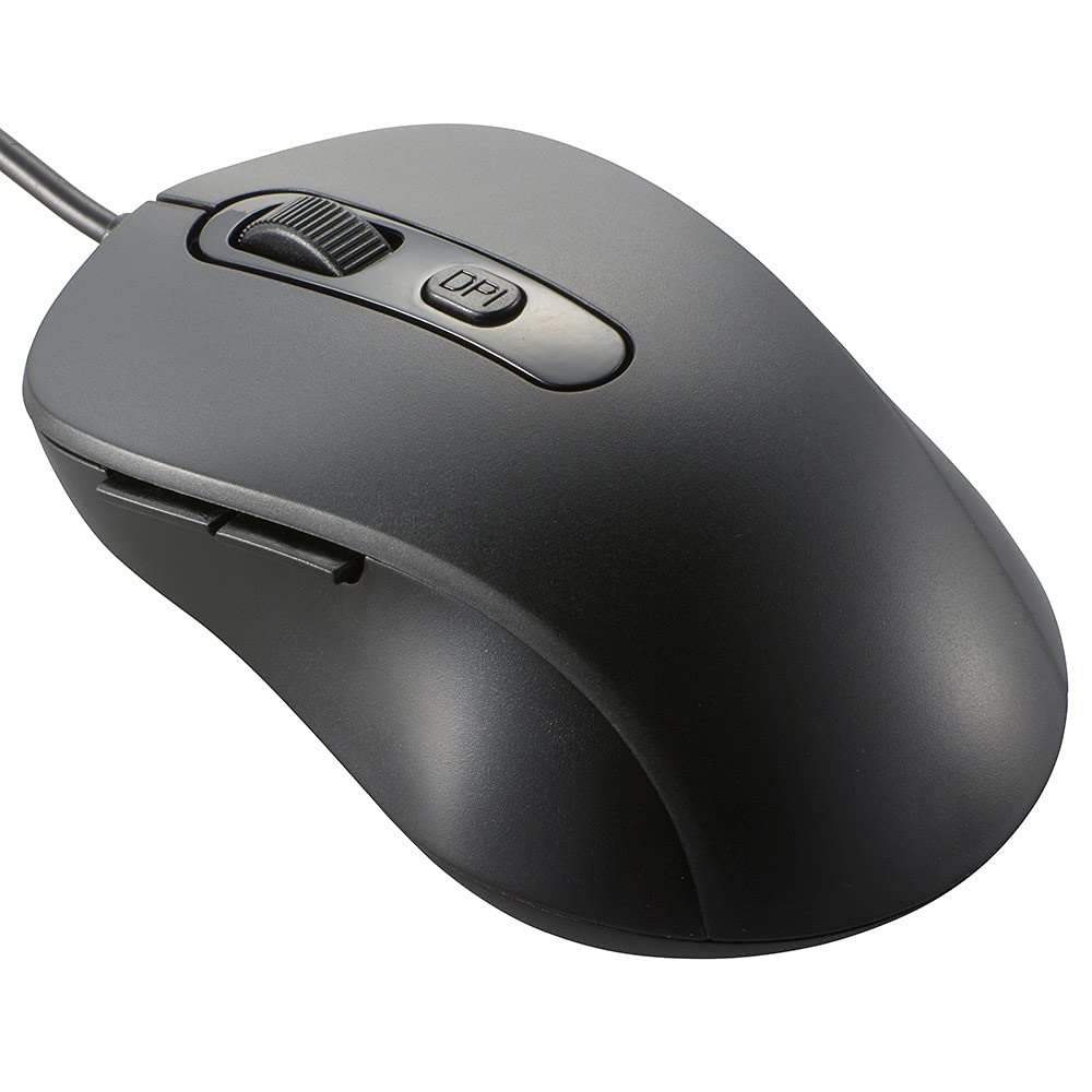Ohm Electric Quiet Mouse Wired BlueLED M Size Antibacterial Black OHM PC-SMUBS5M-K 01-3984
Ohm Electric Quiet Mouse Wired BlueLED M Size Antibacterial Black OHM PC-SMUBS5M-K 01-3984