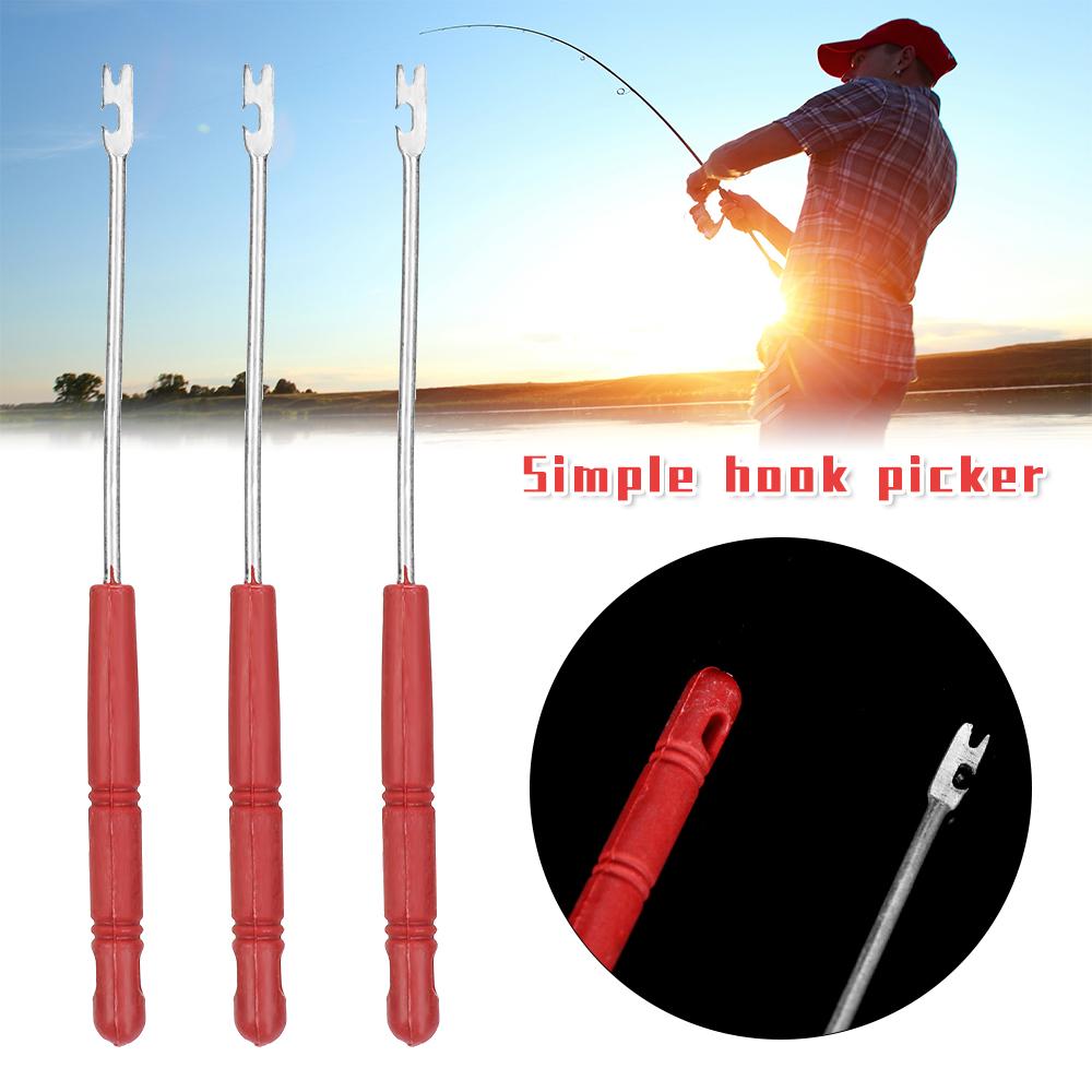 Steel Fishing Tackle Fishhook Detacher Unhooking Device Hook Remover Tool Extractor Handle 3Pcs
Steel Fishing Tackle Fishhook Detacher Unhooking Device Hook Remover Tool Extractor Handle 3Pcs