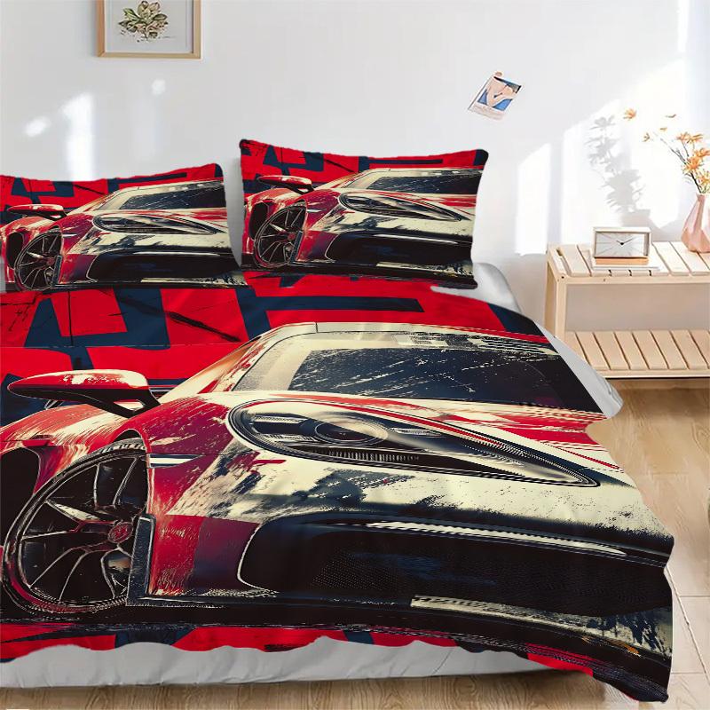 3pcs Racing Car Bedding Set. Soft and Comfortable with No Core Included (1x Duvet Cover + 2x Pillow Covers) yy251031097 135x200cm
3pcs Racing Car Bedding Set. Soft and Comfortable with No Core Included (1x Duvet Cover + 2x Pillow Covers) yy251031097 135x200cm