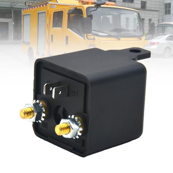 Автомобільне реле High 12V Heavy Black Duty Power 200A Універсальне електричне реле для автомобіля
Автомобільне реле High 12V Heavy Black Duty Power 200A Універсальне електричне реле для автомобіля