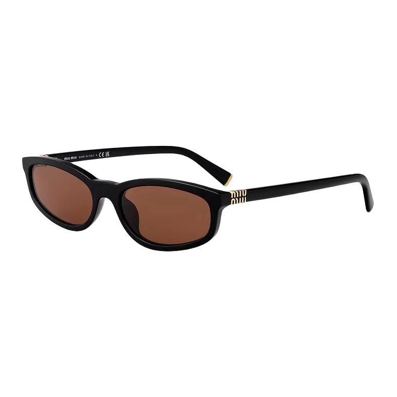 Miu Miu Fashionable Minimalist Oversized Logo Irregular Frame Sunglasses Women sunglasses Black SMUA06SF-16K10I54 Eyeglass Case/Pouch+Box
Miu Miu Fashionable Minimalist Oversized Logo Irregular Frame Sunglasses Women sunglasses Black SMUA06SF-16K10I54 Eyeglass Case/Pouch+Box