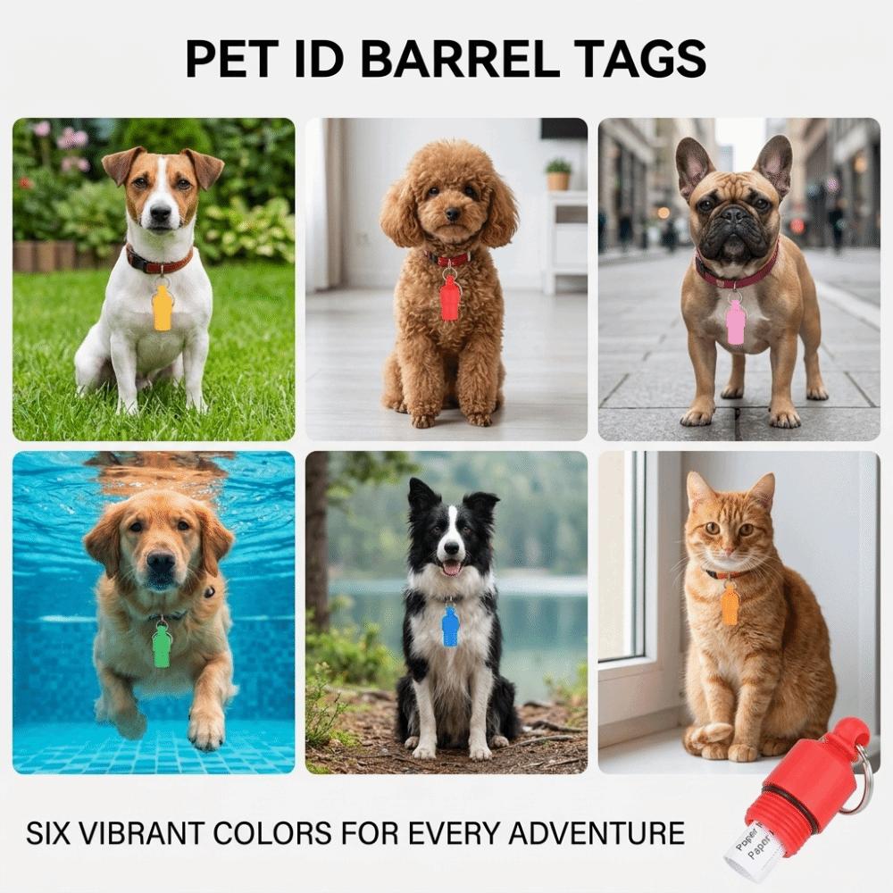 20Pcs Engravable Surface Dog Identity Tag Lightweight Build Cat Name Tag Pet Identity Mark
20Pcs Engravable Surface Dog Identity Tag Lightweight Build Cat Name Tag Pet Identity Mark