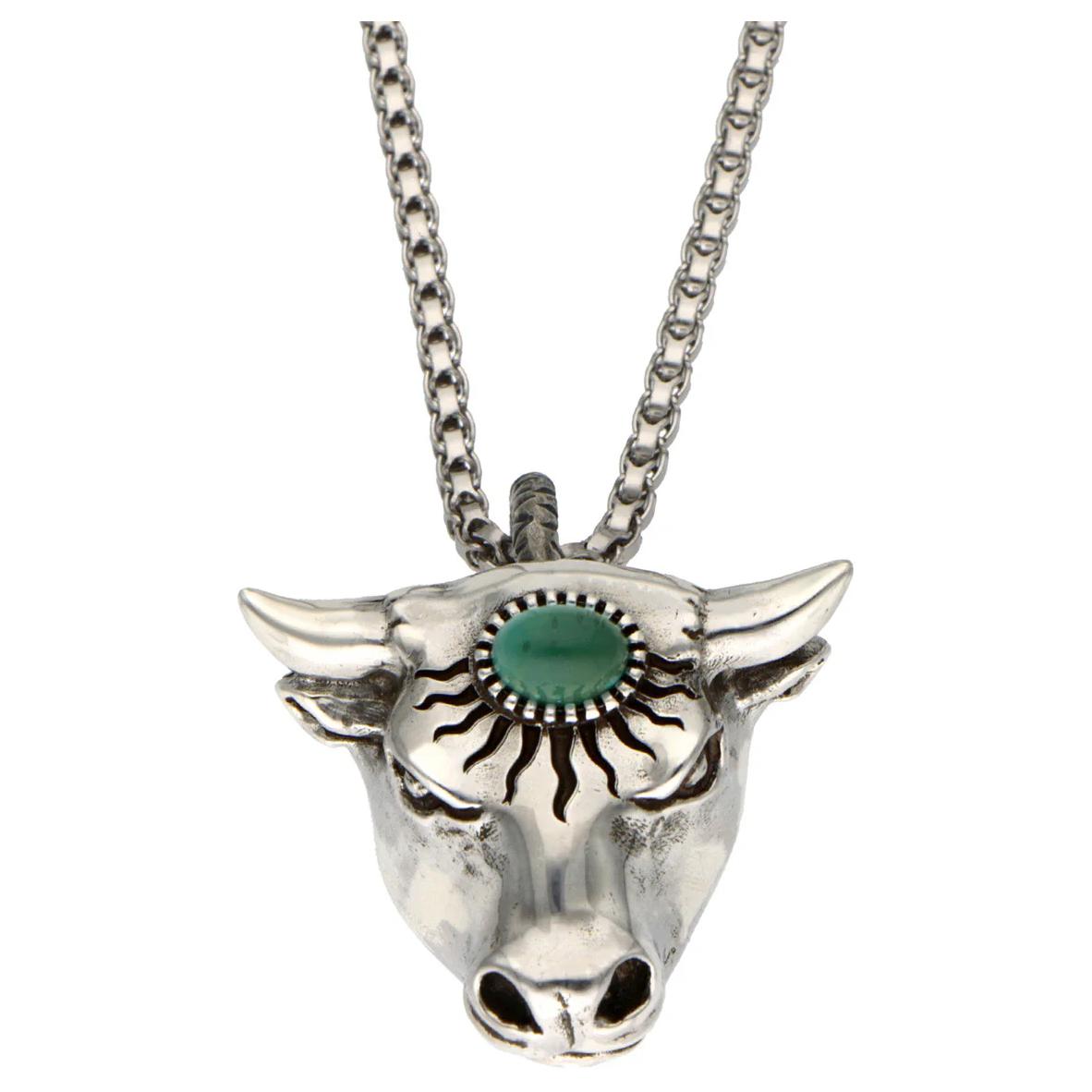 Gucci Bull Head Design Glass Silver Necklace Unisex necklace 494714098299099 Dust Bag+Box (Random Color),F,Silver
Gucci Bull Head Design Glass Silver Necklace Unisex necklace 494714098299099 Dust Bag+Box (Random Color),F,Silver