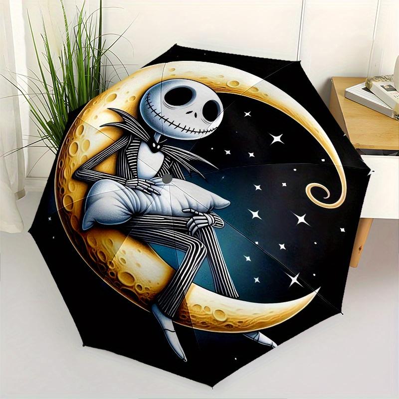 Moon,Nightmare Before Christmas Automatic Opening and Closing Umbrella - 8-rib Reinforced Folding Design, Lightweight and Portable, Suitable
Moon,Nightmare Before Christmas Automatic Opening and Closing Umbrella - 8-rib Reinforced Folding Design, Lightweight and Portable, Suitable