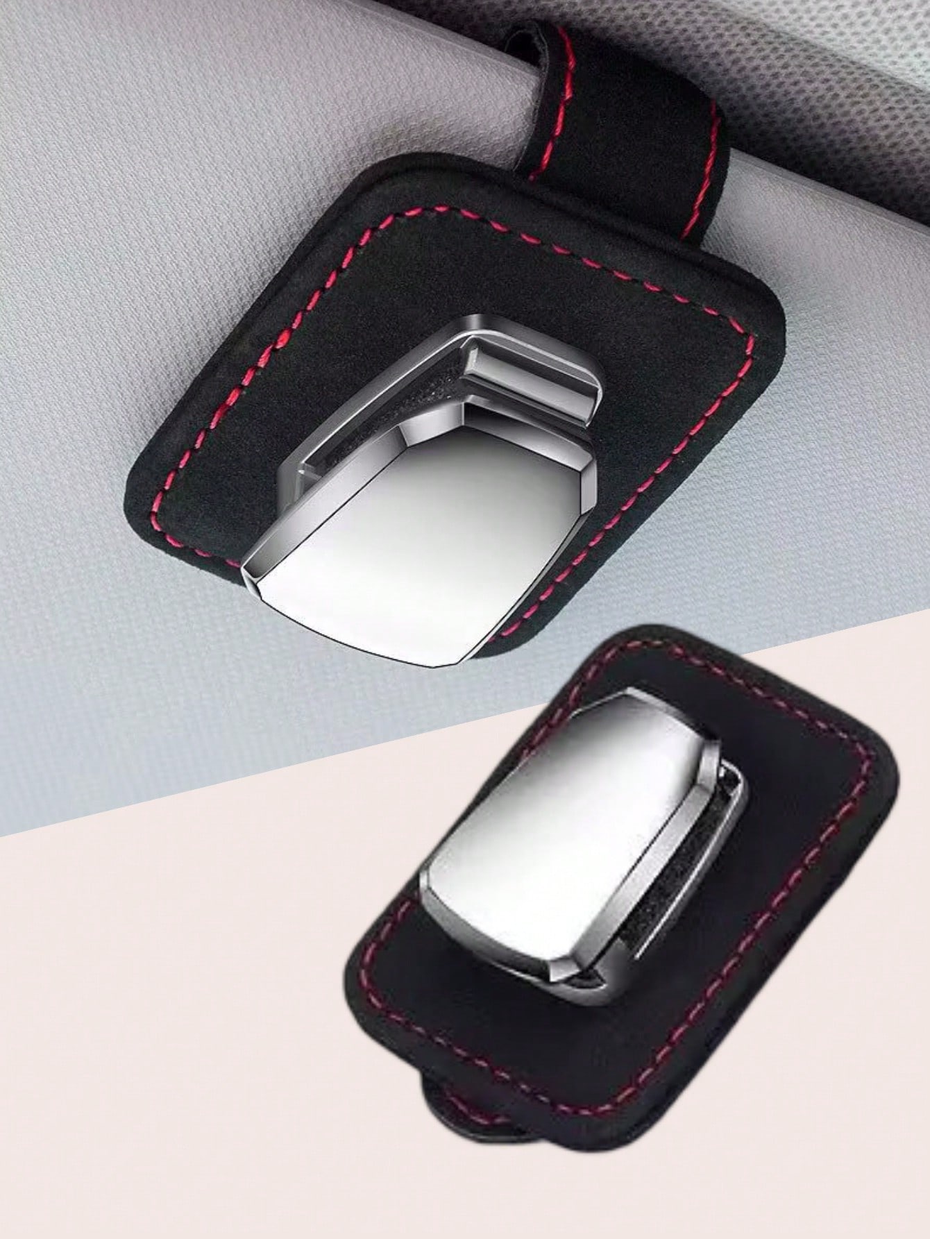 Car Sun Visor Sunglasses Clip | Suede & Metal, Sponge Protection, Ticket Slot, One-Hand Use червоний
Car Sun Visor Sunglasses Clip | Suede & Metal, Sponge Protection, Ticket Slot, One-Hand Use червоний