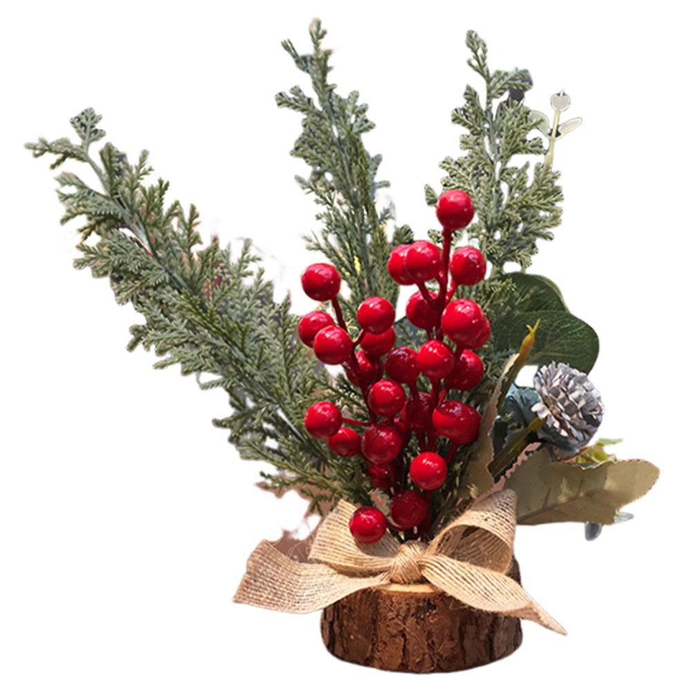 Desktop Small Christmas Tree Ornaments with Wooden Base Mini Xmas Tree Decorations for Home New Year Table Centerpieces
Desktop Small Christmas Tree Ornaments with Wooden Base Mini Xmas Tree Decorations for Home New Year Table Centerpieces