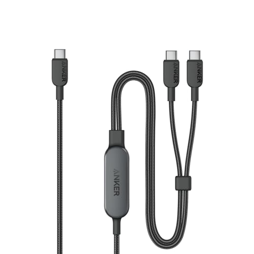 Anker USB-C и USB-C кабель (2-в-1, 140 Вт) Быстрая зарядка USB 2.0, совместимая с iPhone 16 / 15, GalaxyS24 / S23, MacBook Air/Pro, iPad и другими (1.2м Бл
Anker USB-C и USB-C кабель (2-в-1, 140 Вт) Быстрая зарядка USB 2.0, совместимая с iPhone 16 / 15, GalaxyS24 / S23, MacBook Air/Pro, iPad и другими (1.2м Бл