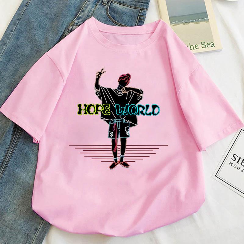 Плюс розмір S-5XL Футболка Kpop J-hope hope world Футболка унісекс Вуличний одяг Повсякденна футболка з короткими рукавами Homme Hip Hop Top Tees Бавовняна футболка із зображенням M
Плюс розмір S-5XL Футболка Kpop J-hope hope world Футболка унісекс Вуличний одяг Повсякденна футболка з короткими рукавами Homme Hip Hop Top Tees Бавовняна футболка із зображенням M