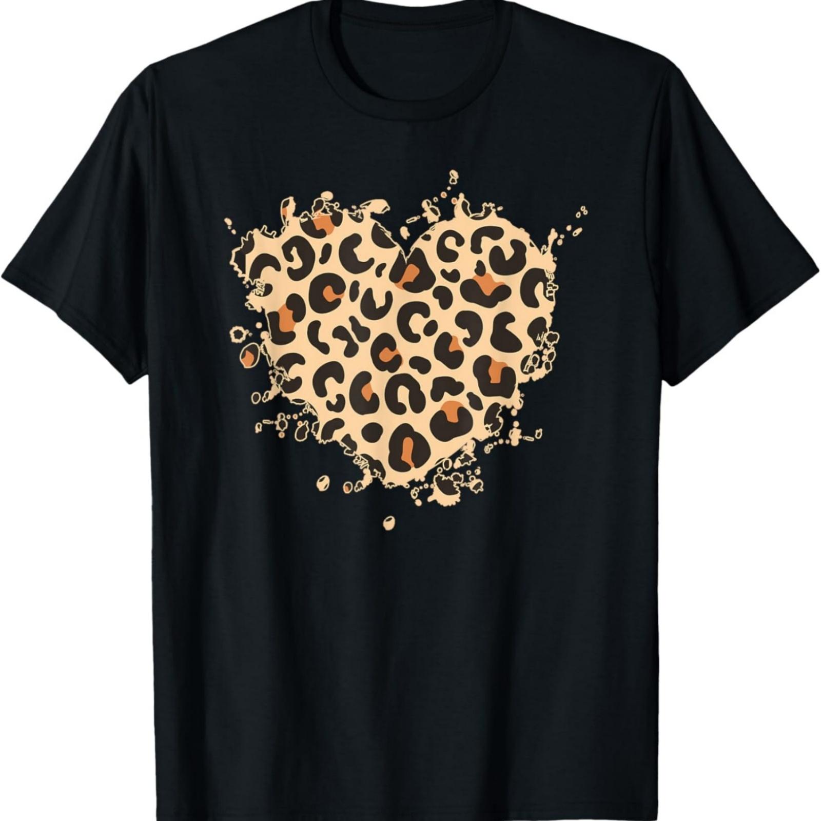 Leopard Print Heart T-Shirt XXXXXL різнокольоровий
Leopard Print Heart T-Shirt XXXXXL різнокольоровий