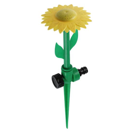 Sunflower Lawn Sprinkler Garden Hose Sprinkler with Spike Base Adjustable Sprinkler жёлтый
Sunflower Lawn Sprinkler Garden Hose Sprinkler with Spike Base Adjustable Sprinkler жёлтый