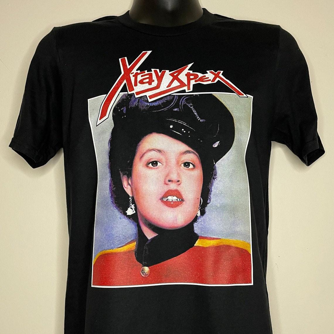 Xray Spex T-Shirt Mens Womens Tees Top, vintage punk rock, poly styrene Xray Spex, music Unisex Shirt S
Xray Spex T-Shirt Mens Womens Tees Top, vintage punk rock, poly styrene Xray Spex, music Unisex Shirt S