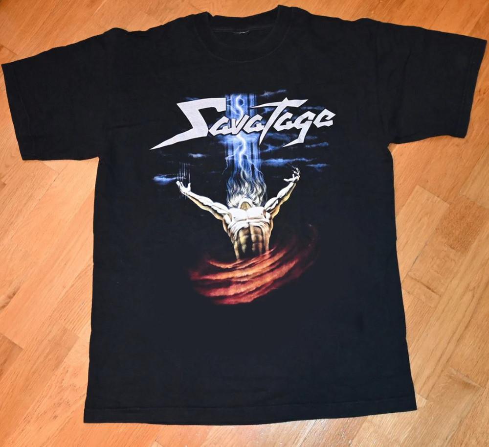 SAVATAGE Concert Tour Heavy Metal Band Unisex Tee Cotton Shirt All Size Unisex T-Shirt L
SAVATAGE Concert Tour Heavy Metal Band Unisex Tee Cotton Shirt All Size Unisex T-Shirt L