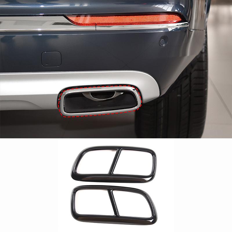 Накладка з нержавіючої сталі на хвостову трубу вихлопної системи для Volvo XC90 S60 V60 2014-2019
Накладка з нержавіючої сталі на хвостову трубу вихлопної системи для Volvo XC90 S60 V60 2014-2019