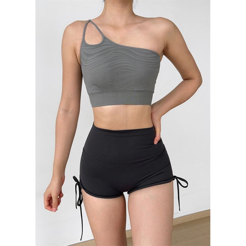 New Arrival Summer Fashion Yoga One-Shoulder Bra Shock Absorption Workout Clothes Sports Intimates Cut Out Beautiful Back Tank-Top Vest for Women Dark Gray S
New Arrival Summer Fashion Yoga One-Shoulder Bra Shock Absorption Workout Clothes Sports Intimates Cut Out Beautiful Back Tank-Top Vest for Women Dark Gray S