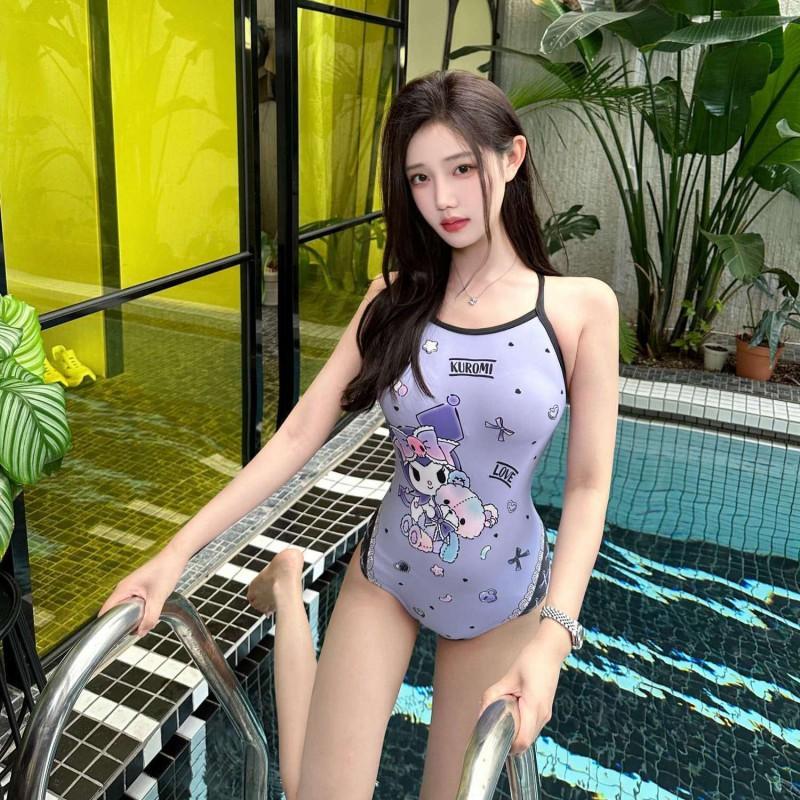 Large Size One-piece Swimsuit Women s Lace Coolome Professional Sports Training Swimming Sanrio L
Large Size One-piece Swimsuit Women s Lace Coolome Professional Sports Training Swimming Sanrio L