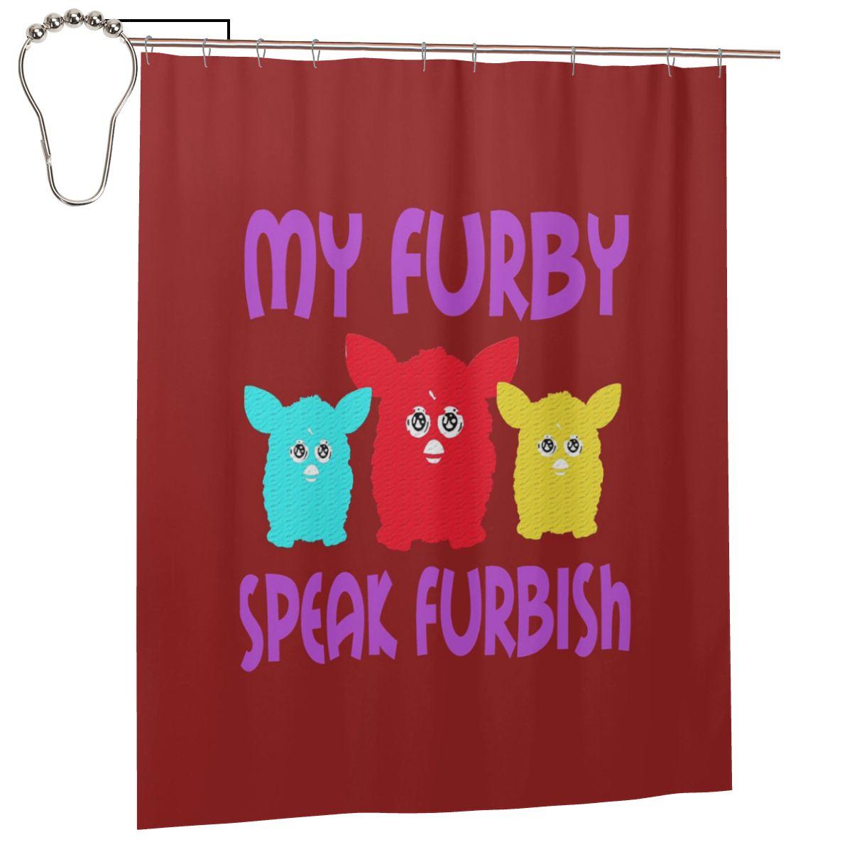 Nightmare Furby Cartoon Robot Toys Shower Curtain Bathroom Polyester Waterproof Bath Curtains With Hooks W60H190(CM)-1 Pcs
Nightmare Furby Cartoon Robot Toys Shower Curtain Bathroom Polyester Waterproof Bath Curtains With Hooks W60H190(CM)-1 Pcs