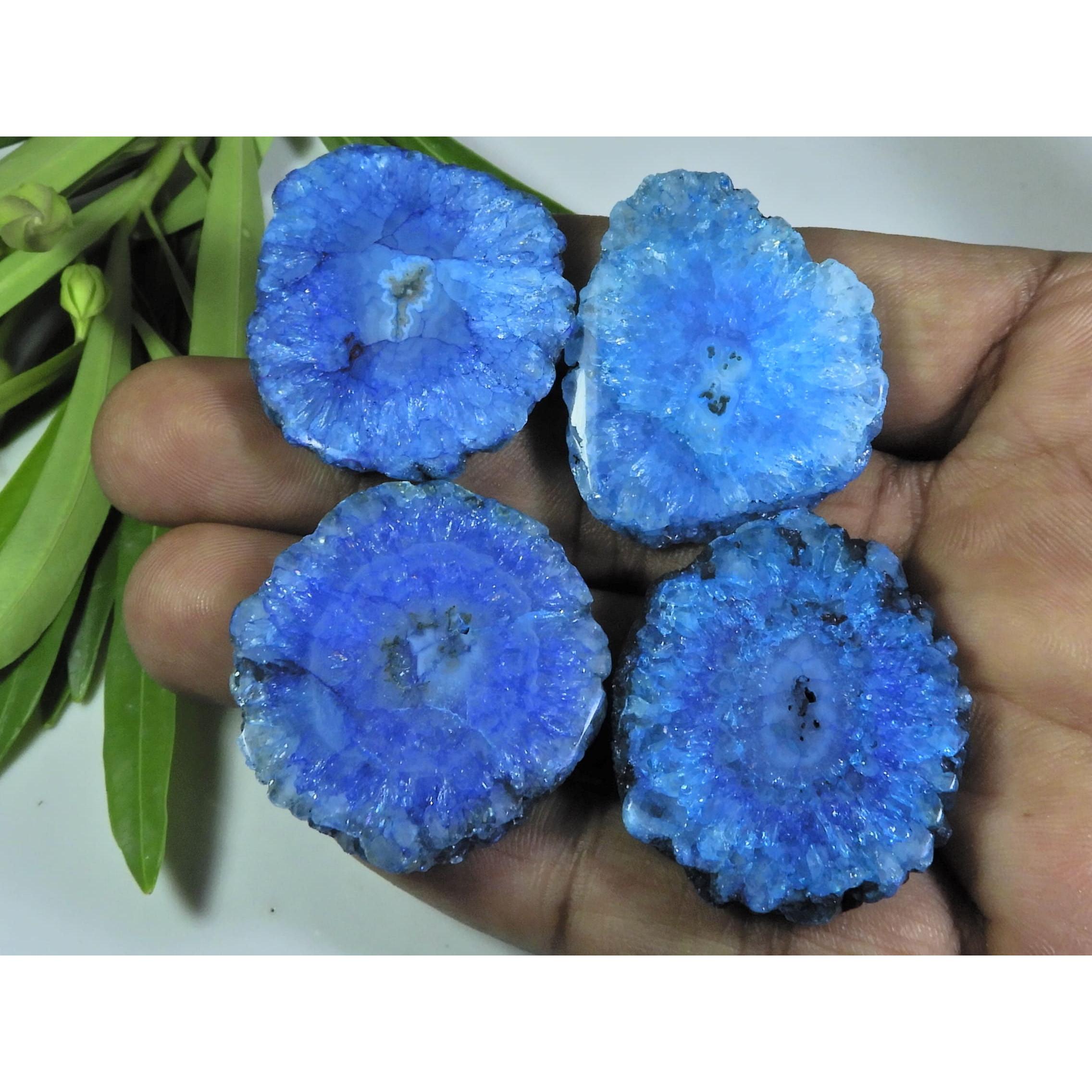 285Cts. Окрашенный солнечный друзовый агат 4 шт. Кристалл, россыпь драгоценных камней, лот 32X35-31X35 мм A-211
285Cts. Окрашенный солнечный друзовый агат 4 шт. Кристалл, россыпь драгоценных камней, лот 32X35-31X35 мм A-211