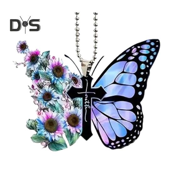 Подвеска-брелок в виде бабочки, украшение для зеркала заднего вида, будь неподвижен и знай, что я Бог, акриловый плоский подвесной кулон в виде автомобильного ключа B
Подвеска-брелок в виде бабочки, украшение для зеркала заднего вида, будь неподвижен и знай, что я Бог, акриловый плоский подвесной кулон в виде автомобильного ключа B