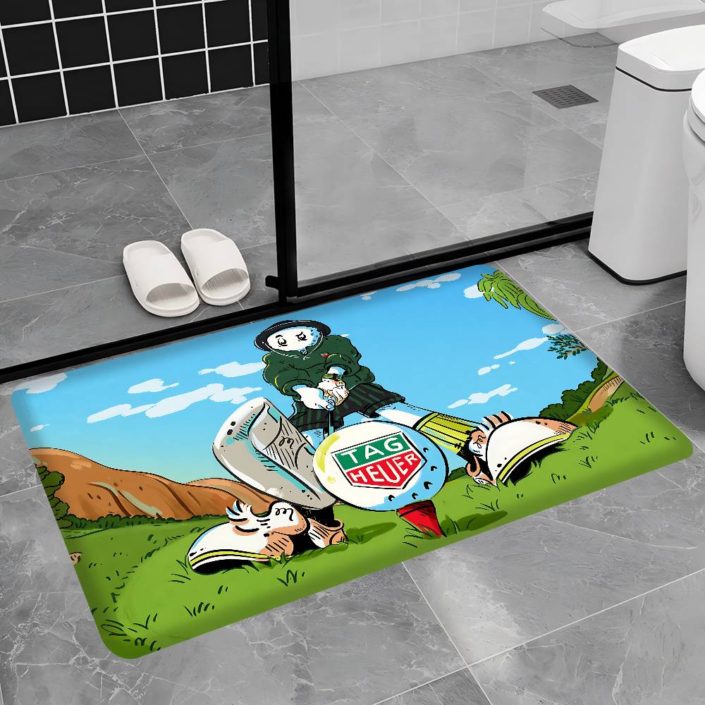 Golf Apparel Brand M-Malbon Floor Mat INS Style Soft Bedroom Floor House Laundry Room Mat Anti-skid Household Carpets 40cm x 60cm
Golf Apparel Brand M-Malbon Floor Mat INS Style Soft Bedroom Floor House Laundry Room Mat Anti-skid Household Carpets 40cm x 60cm