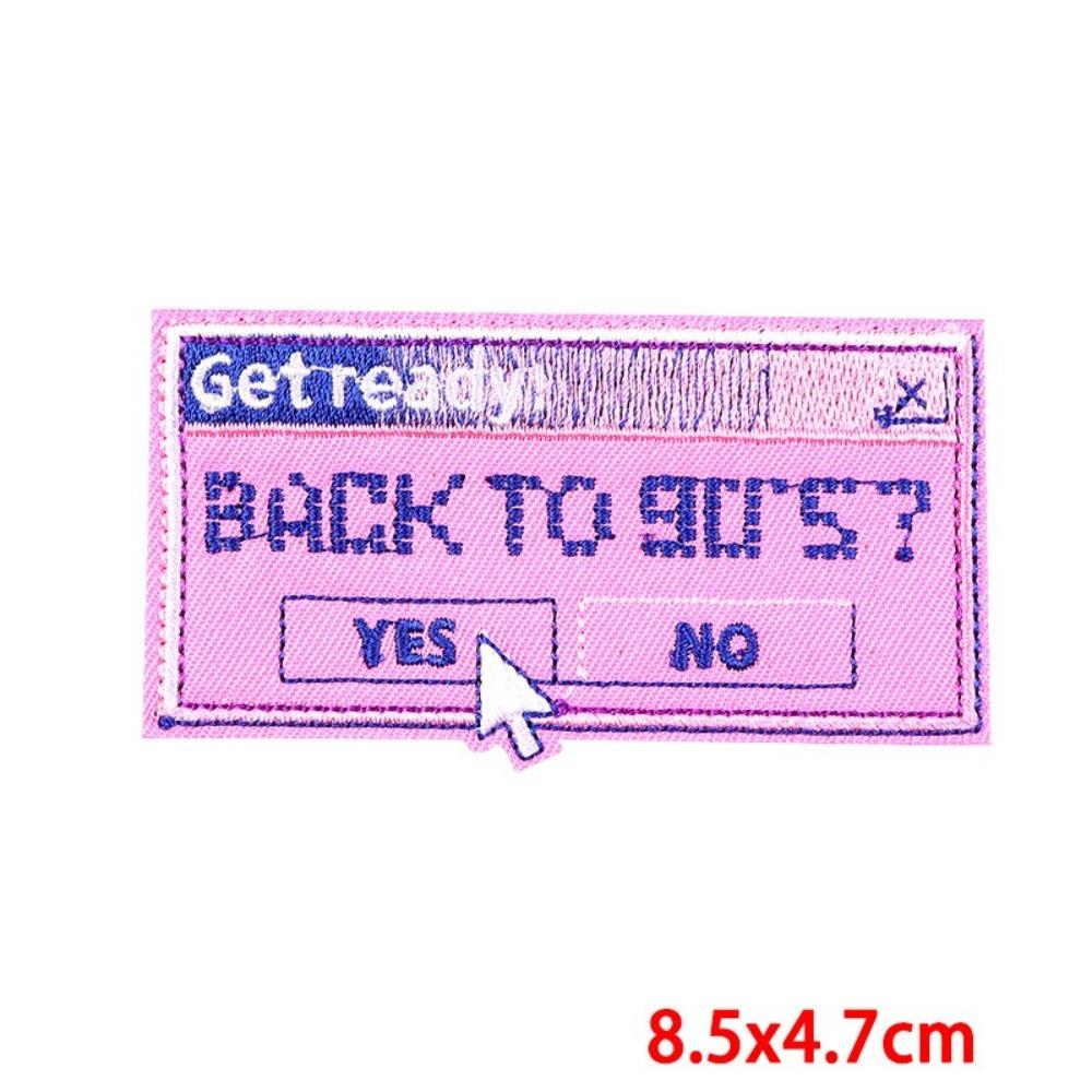 90 s DIY Clothes Badges Iron on Cartoon Patch Hot Clothing Patches Cloth BACK TO 90 s
90 s DIY Clothes Badges Iron on Cartoon Patch Hot Clothing Patches Cloth BACK TO 90 s