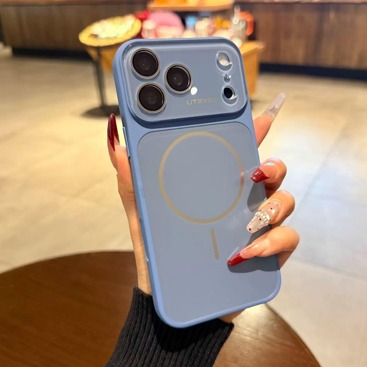 iPhone 17 Pro Max Frosted Magnetic Case for Men & Women, Solid Color with Crystal Lens Protection iPhone 15 Pro
iPhone 17 Pro Max Frosted Magnetic Case for Men & Women, Solid Color with Crystal Lens Protection iPhone 15 Pro