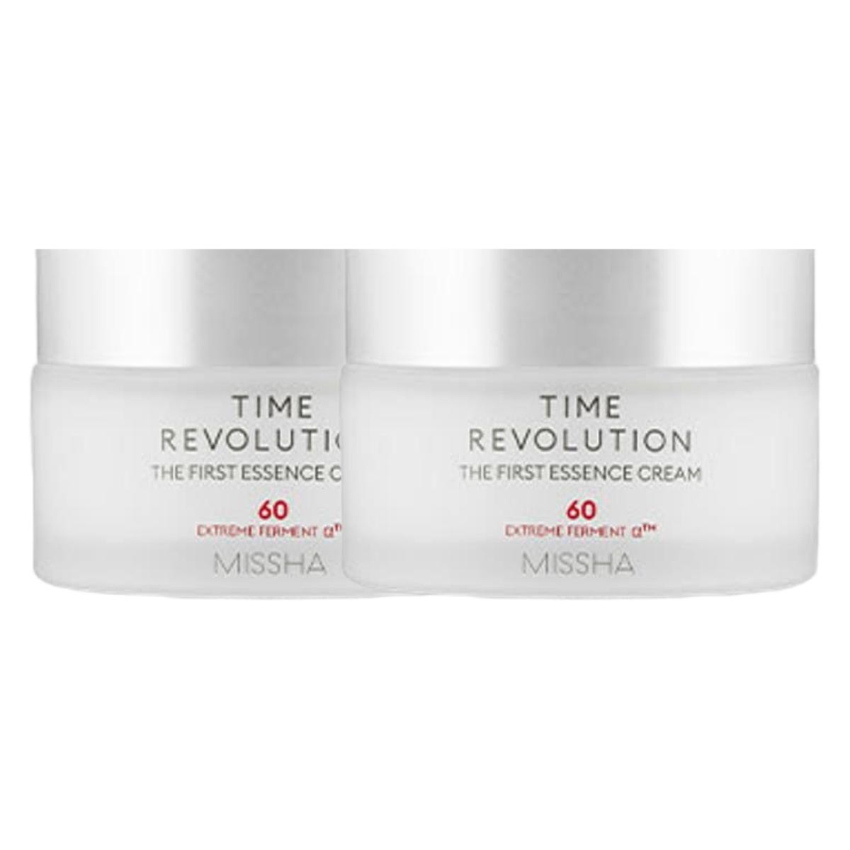 Missha Time Revolution The First Essence Cream 50ml x 2pcs - Fermented Yeast Extract for Skin Vitality & Radiance
Missha Time Revolution The First Essence Cream 50ml x 2pcs - Fermented Yeast Extract for Skin Vitality & Radiance