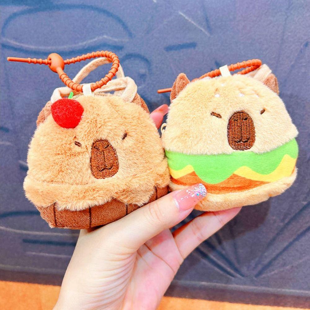 Capybara Capybara Plush Coin Purse Bathe Capybara Plush Wallet Capybara Plush Keychain Kids style 1
Capybara Capybara Plush Coin Purse Bathe Capybara Plush Wallet Capybara Plush Keychain Kids style 1