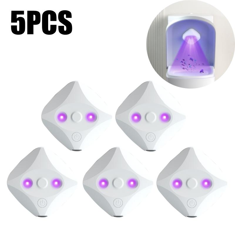 Smart Toilet UV Disinfection Lamp Bathroom Sterilizer Automatic Germicidal Light for Home Use Motion Sensor Sanitizing Device
Smart Toilet UV Disinfection Lamp Bathroom Sterilizer Automatic Germicidal Light for Home Use Motion Sensor Sanitizing Device