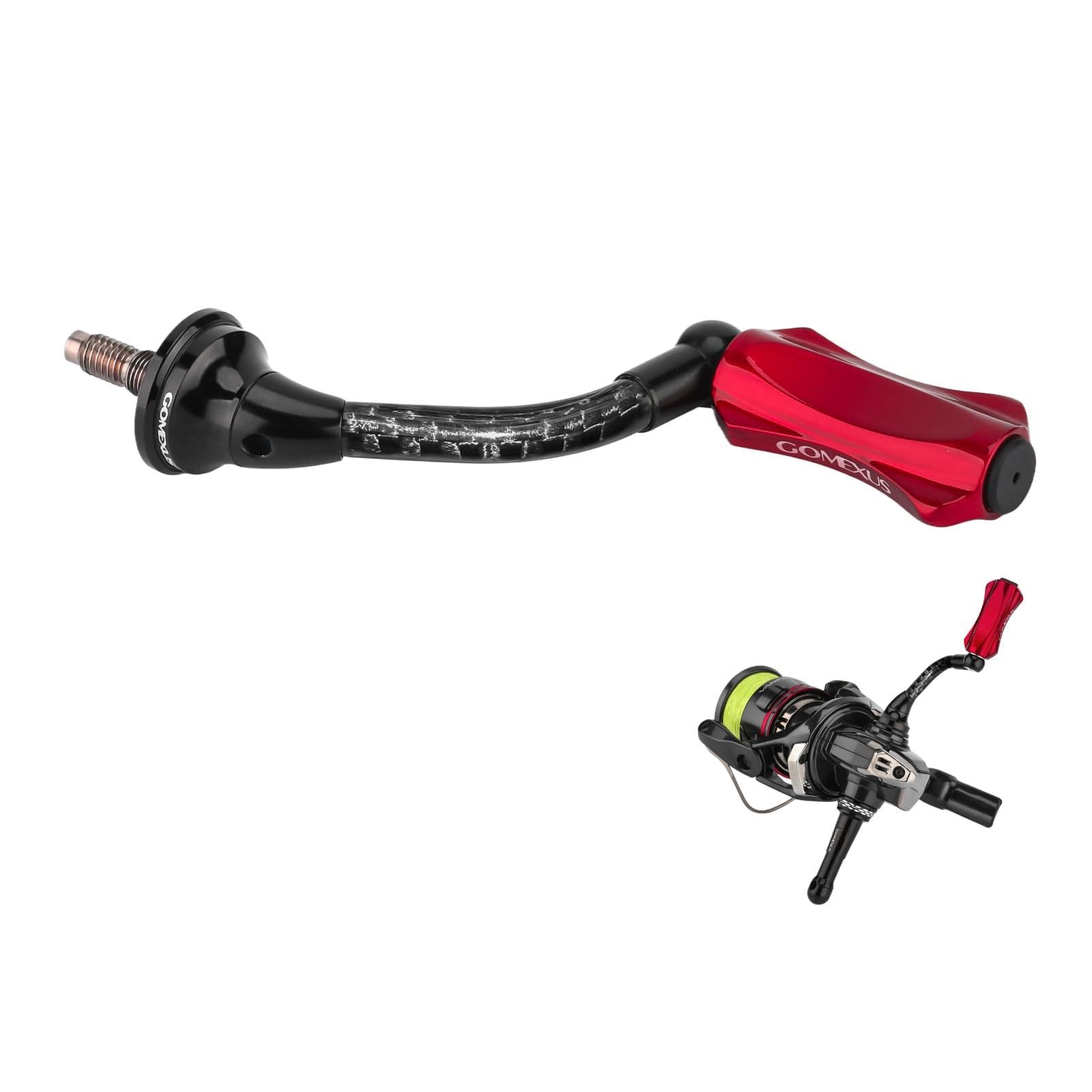 Gomexus CraftFin 35 Reel Handle Compatible with Shimano Spinning Reels Carbon Replacement for and Luvius 35mm Composite Knob Light Game Area Trout чёрный
Gomexus CraftFin 35 Reel Handle Compatible with Shimano Spinning Reels Carbon Replacement for and Luvius 35mm Composite Knob Light Game Area Trout чёрный