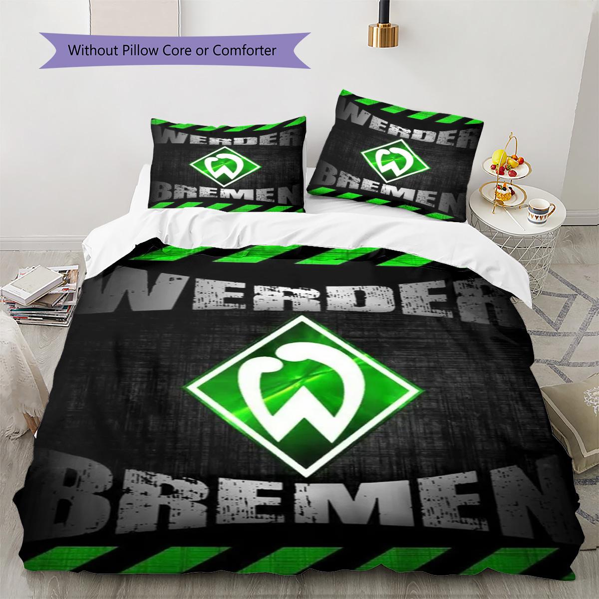 SV Werder Bremen Pattern Bedding Set Quilt Cover Pillowcase Home Decor Gift (1 * duvet cover + 2 * pillowcase, without core) 135x200cm
SV Werder Bremen Pattern Bedding Set Quilt Cover Pillowcase Home Decor Gift (1 * duvet cover + 2 * pillowcase, without core) 135x200cm