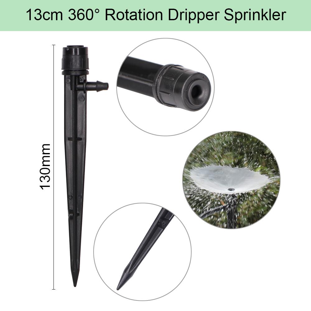 90/180/360 Degree Adjustable 13cm Irrigation Dripper Inserting Ground 4/7mm Hose Garden Watering Vortex Sprinkler 1/4
90/180/360 Degree Adjustable 13cm Irrigation Dripper Inserting Ground 4/7mm Hose Garden Watering Vortex Sprinkler 1/4