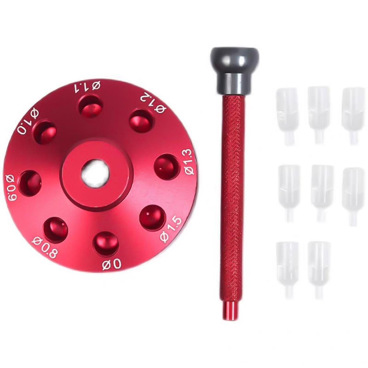 Watch Hands Fitting Setting Presser Pusher Setter with 8 Accessory Alloy Steel Watch Needle Holder Watch Repair Tool Watchmaker
Watch Hands Fitting Setting Presser Pusher Setter with 8 Accessory Alloy Steel Watch Needle Holder Watch Repair Tool Watchmaker