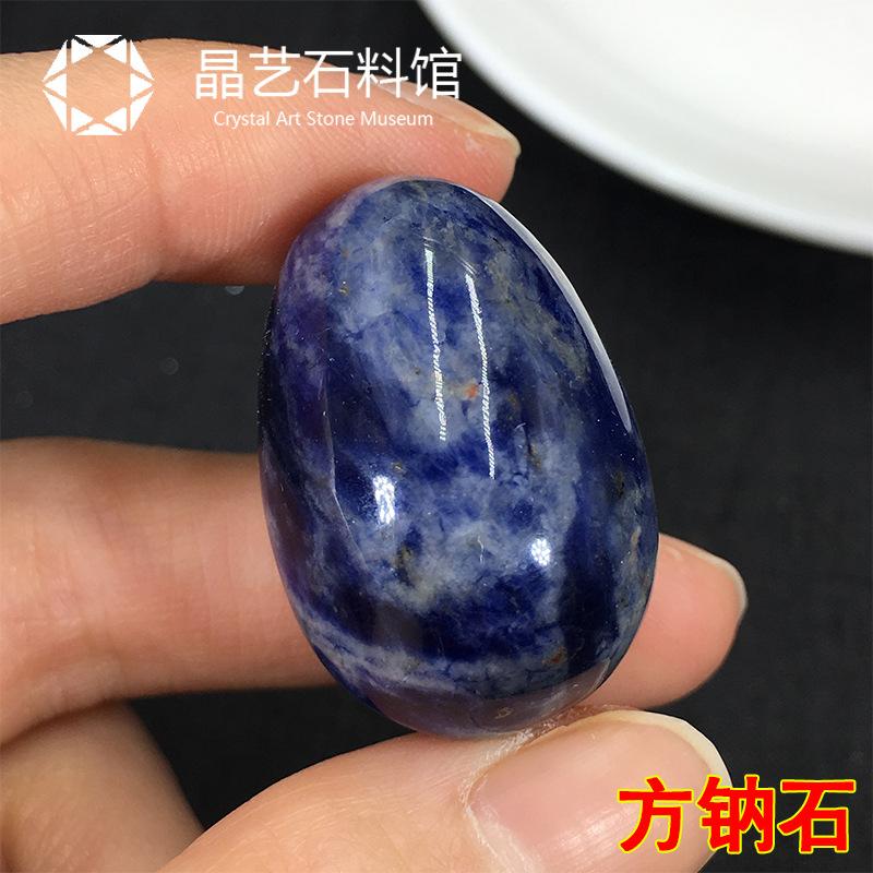 Natural 30mm Sodalite Stone Polished Tumbled Crystal Healing Mineral Specimen for Collection and Display One Size
Natural 30mm Sodalite Stone Polished Tumbled Crystal Healing Mineral Specimen for Collection and Display One Size