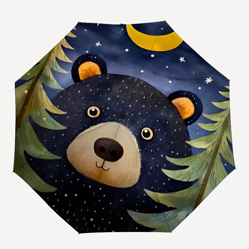 1pc Bear Night Automatic Folding Umbrella - Compact 8-Rib Design, Durable Plastic & Iron, Lightweight for Outdoor Daily Use176
1pc Bear Night Automatic Folding Umbrella - Compact 8-Rib Design, Durable Plastic & Iron, Lightweight for Outdoor Daily Use176