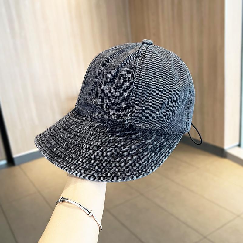 Denim baseball cap for women, celebrity style, face-slimming baseball cap, foldable fisherman hat, internet celebrity face-shading sun hat Adjustable
Denim baseball cap for women, celebrity style, face-slimming baseball cap, foldable fisherman hat, internet celebrity face-shading sun hat Adjustable