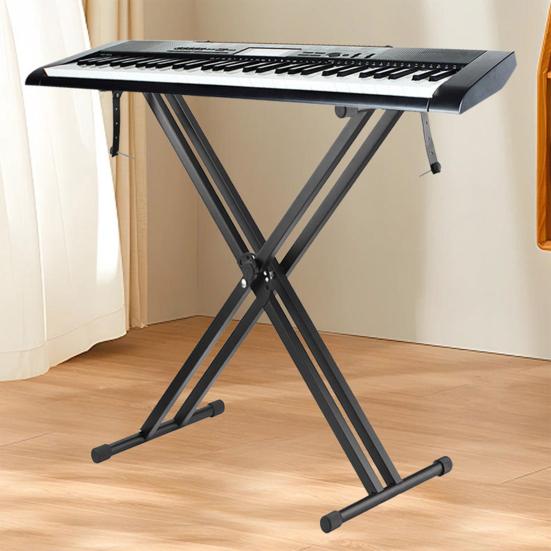 Подставка для фортепиано Yousheng Piano Keyboard Stand Double X Heavy Duty Keyboard Stand с фиксирующими ремнями Регулируемая подставка для цифрового пианино выдерживает нагрузку до 180 фунтов чёрный
Подставка для фортепиано Yousheng Piano Keyboard Stand Double X Heavy Duty Keyboard Stand с фиксирующими ремнями Регулируемая подставка для цифрового пианино выдерживает нагрузку до 180 фунтов чёрный