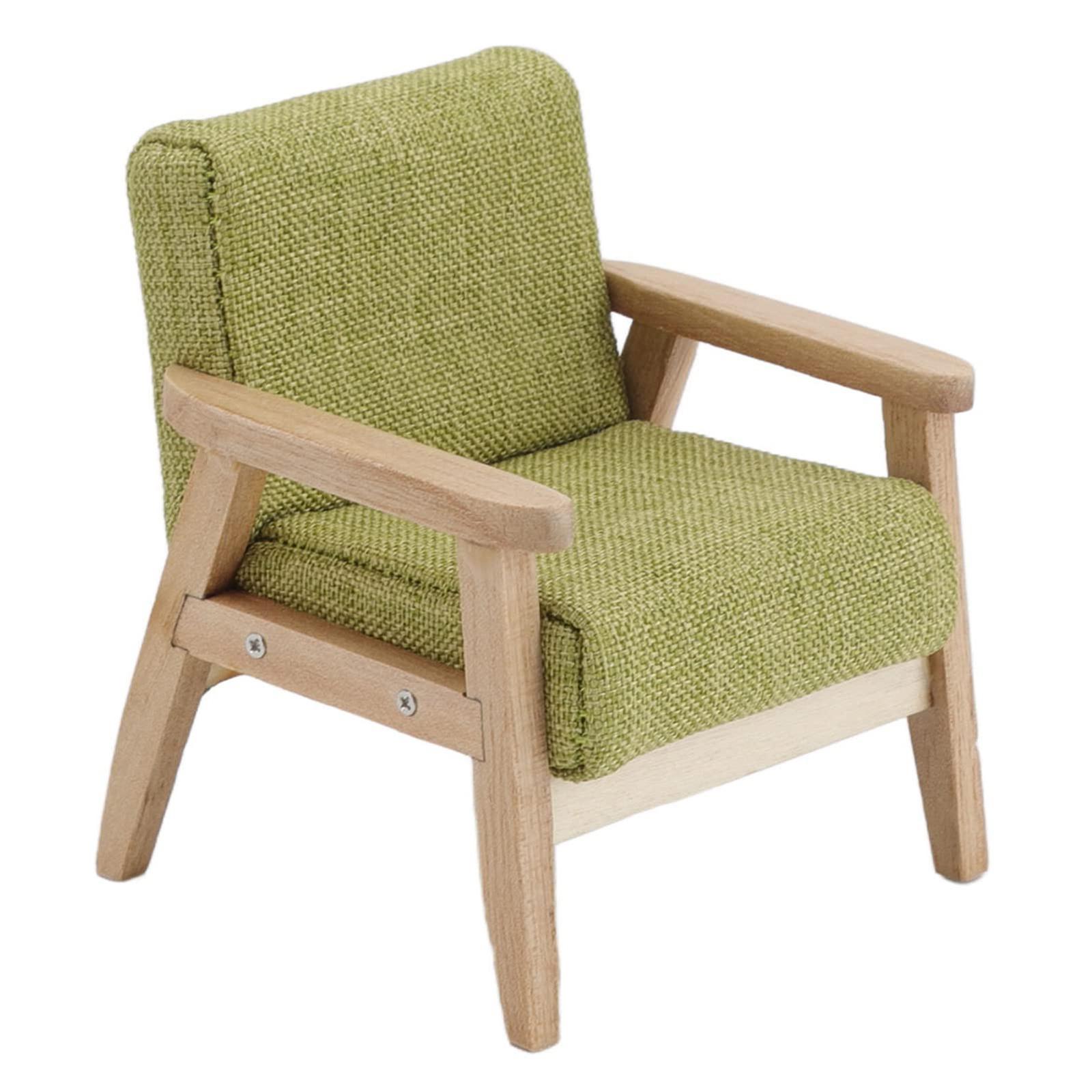 Кукольные домики масштаба 1/12 Одиночный миниатюрный диван Мебель Игра понарошку для детей Модель мебели для кукольных домиков 2
Кукольные домики масштаба 1/12 Одиночный миниатюрный диван Мебель Игра понарошку для детей Модель мебели для кукольных домиков 2