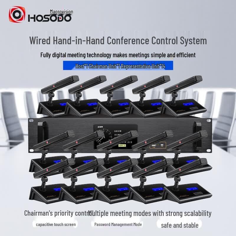 Hongshidao Wired Conference Microphone System (CN version)
Hongshidao Wired Conference Microphone System (CN version)