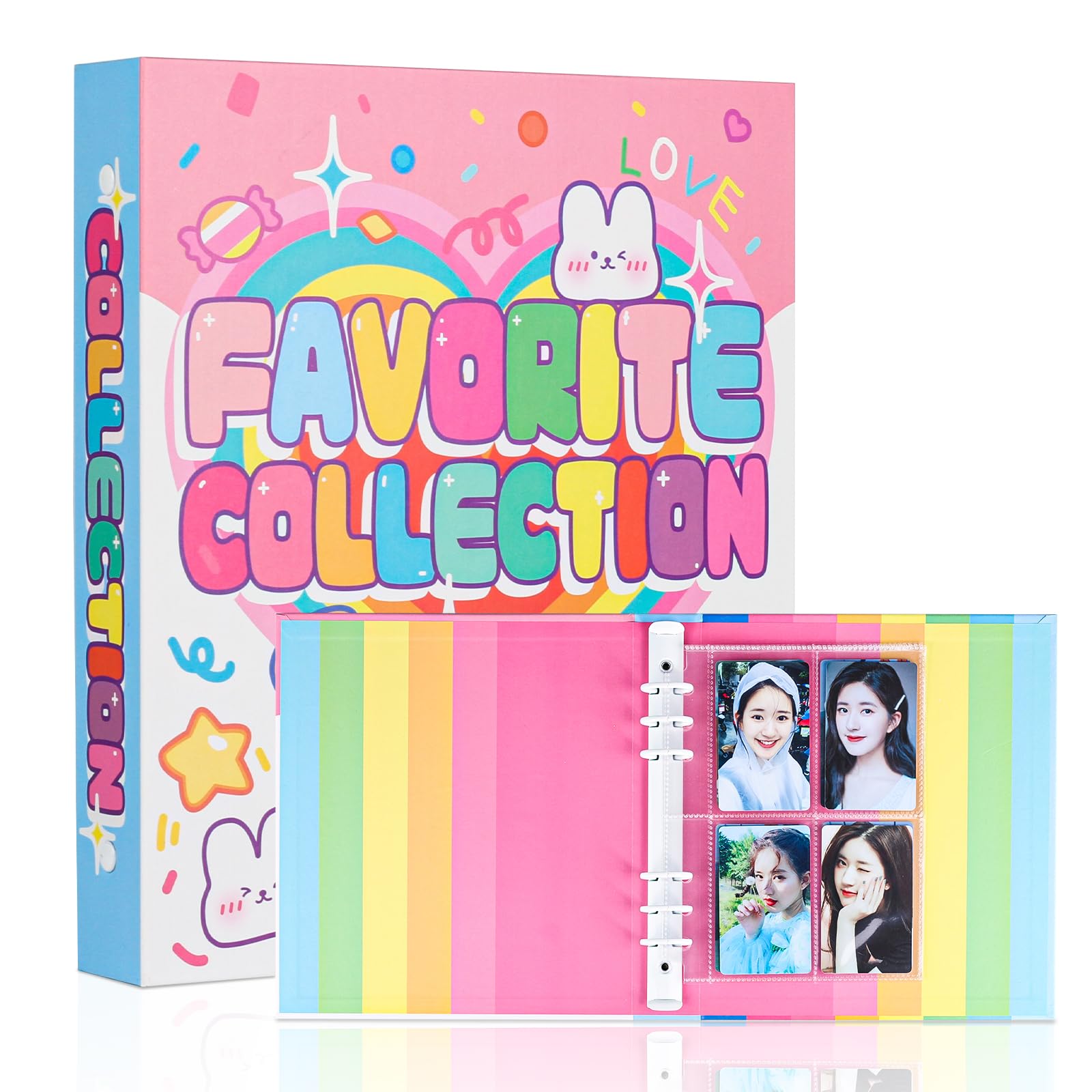 Baskiss catalog binder A5 6 holes 30 sheets 4 pockets refill included trading business bank clear file storage holder Candy K-POP cards, instax,
Baskiss catalog binder A5 6 holes 30 sheets 4 pockets refill included trading business bank clear file storage holder Candy K-POP cards, instax,