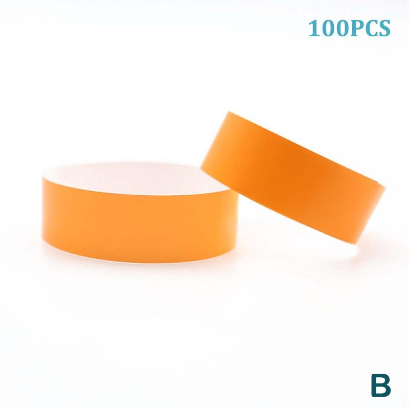 100 шт. Бумажные браслеты для вечеринки, синтетические бумажные браслеты на запястье, липкий принт B
100 шт. Бумажные браслеты для вечеринки, синтетические бумажные браслеты на запястье, липкий принт B