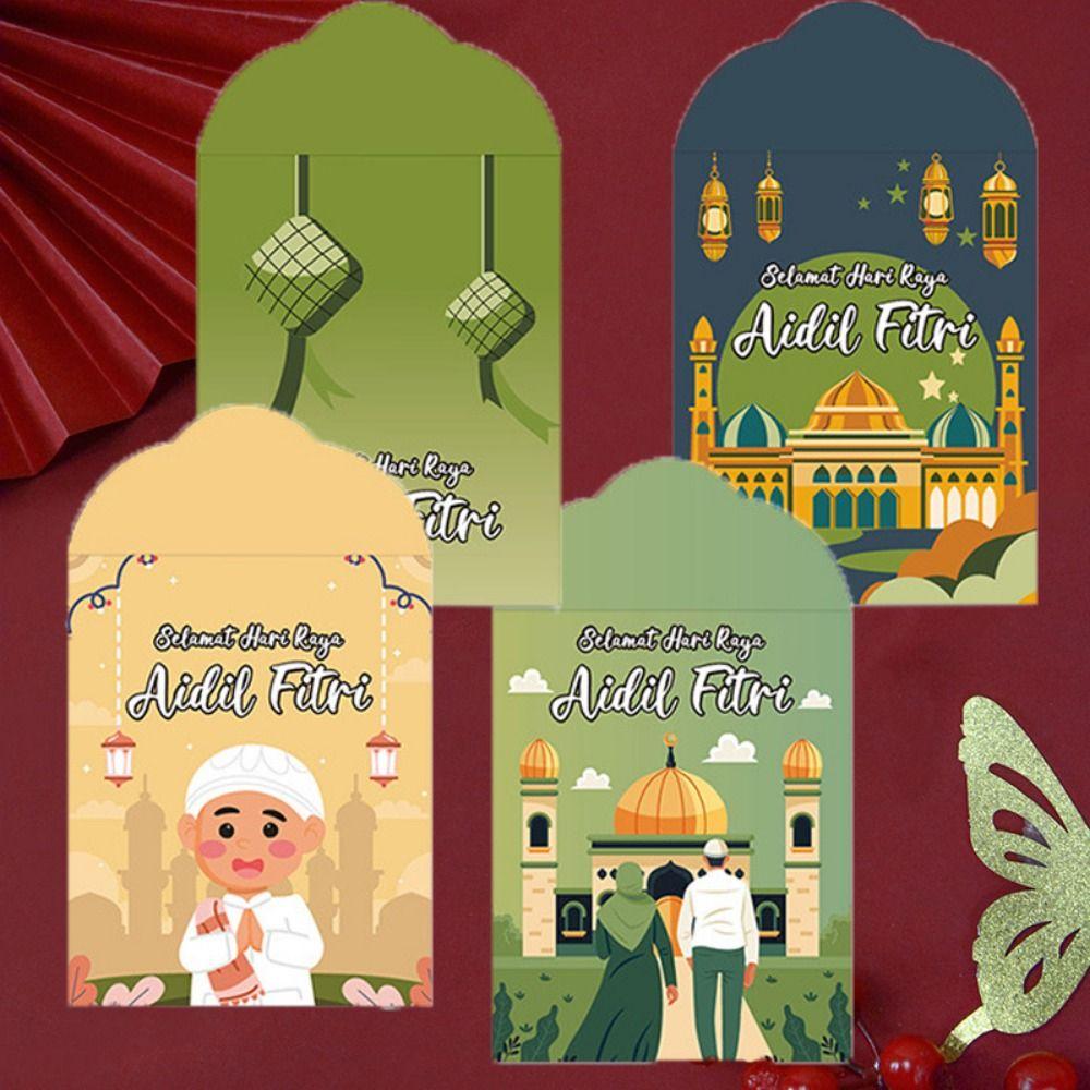 6Pcs Moon Castle Green New Year Red Envelope Paper Money Packet Eid Mubarak Money Packet Wedding 6Pcs
6Pcs Moon Castle Green New Year Red Envelope Paper Money Packet Eid Mubarak Money Packet Wedding 6Pcs