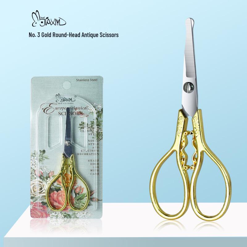 Stainless Steel Retro Multi-Style Scissors for Nose Hair, Eyebrows, and Beard Grooming
Stainless Steel Retro Multi-Style Scissors for Nose Hair, Eyebrows, and Beard Grooming