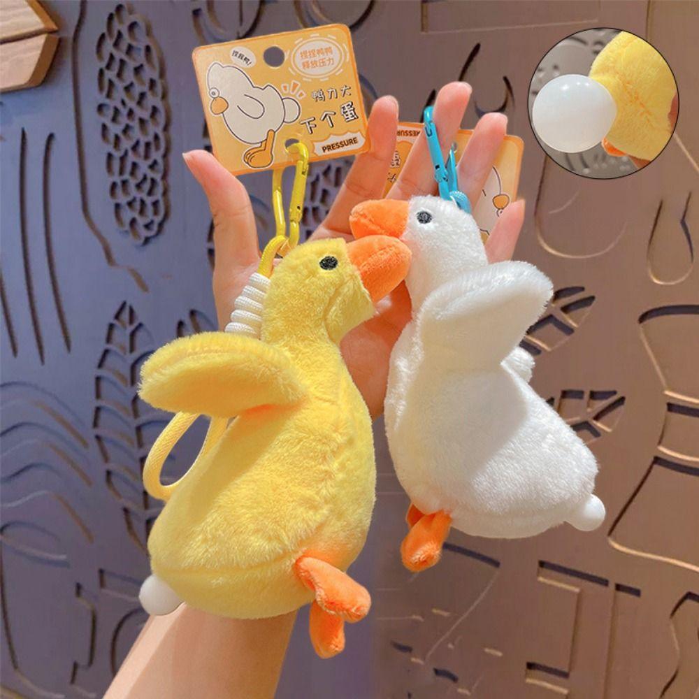 Creative Cartoon Duck Keychain Fluffy Duck Pendant Anti-loss Plush Duck Keyring Gift жёлтый
Creative Cartoon Duck Keychain Fluffy Duck Pendant Anti-loss Plush Duck Keyring Gift жёлтый