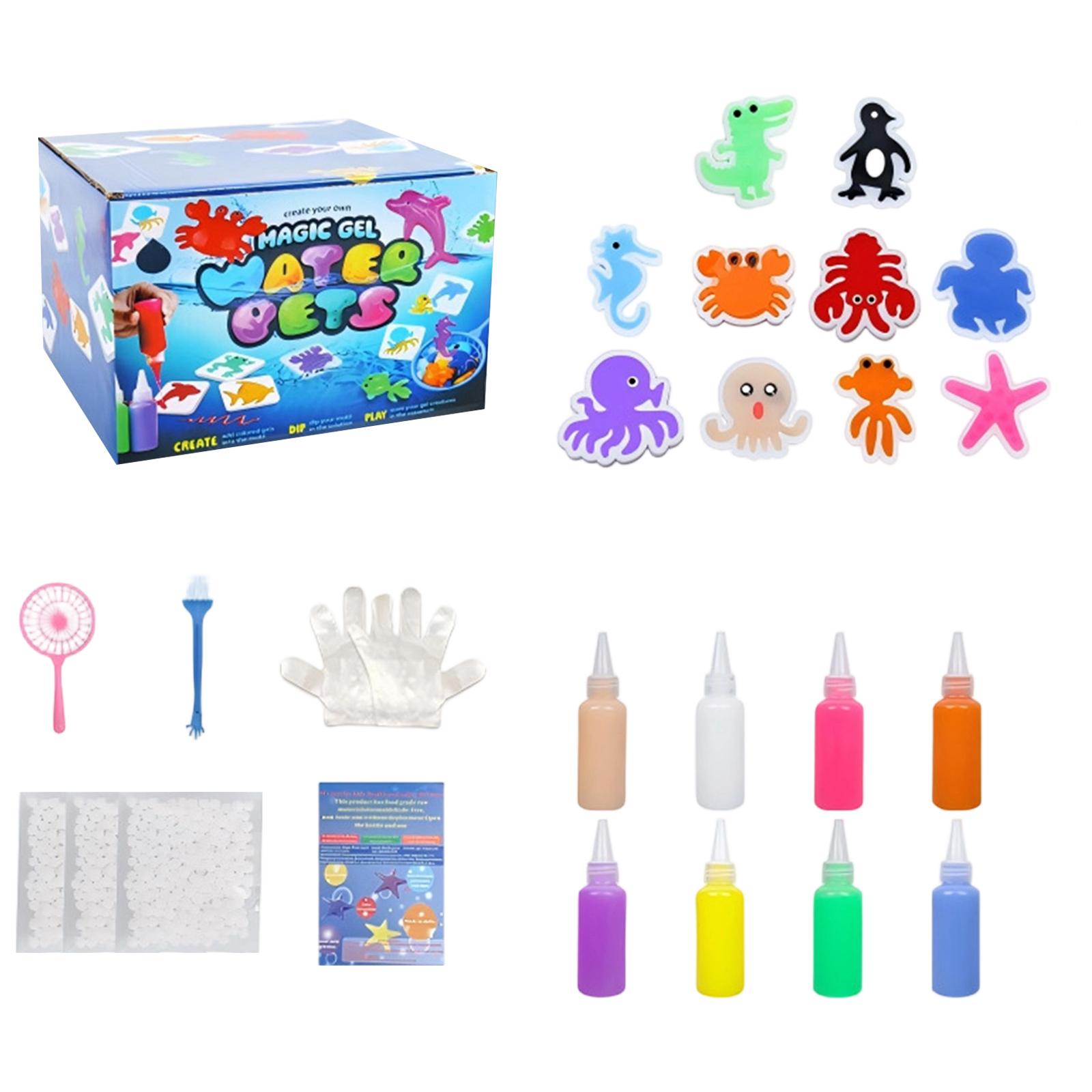 Набір водяних гелів для дітей - Набори іграшок DIY Maker Set - Рукоділля для дітей Зроби сам свої іграшки Вироби для хлопчиків та дівчаток 200 мл One Size
Набір водяних гелів для дітей - Набори іграшок DIY Maker Set - Рукоділля для дітей Зроби сам свої іграшки Вироби для хлопчиків та дівчаток 200 мл One Size