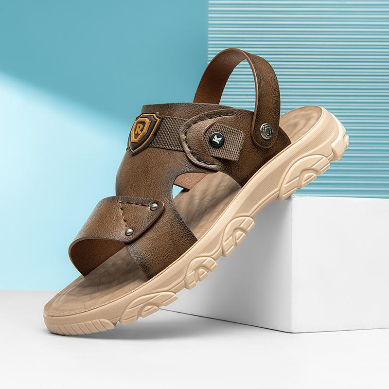 Fashion 2025 Hot Sale Summer Men s Sandals Outdoor Non-slip Men s Beach Sandals Handmade Leather Men s Shoes Fashion Men Sneakers 44 коричневий
Fashion 2025 Hot Sale Summer Men s Sandals Outdoor Non-slip Men s Beach Sandals Handmade Leather Men s Shoes Fashion Men Sneakers 44 коричневий